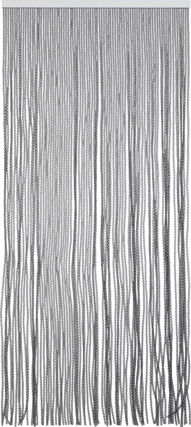 Vliegengordijn Aragon ® Kunststof Transparant / Zwart Draadgordijn - Kant en Klaar 100x260 cm