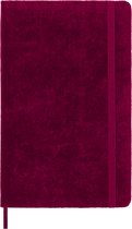 Moleskine Limited Edition Velvet Notitieboek - Large - Gelinieerd - Cyclaam Roze