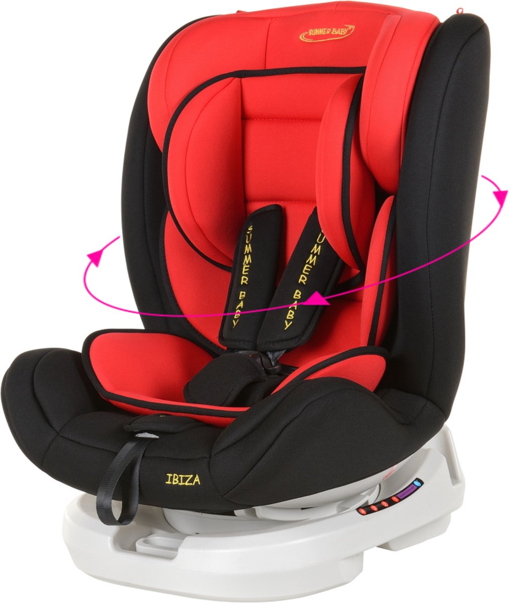 Summer Baby 360° Ibiza Red 0-36 kg Autostoel