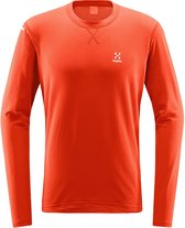 Haglöfs - L.I.M Mid Round neck - Thermal Shirt Orange-S