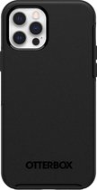 Apple iPhone 12 Pro Hoesje - Otterbox - Symmetry Serie - Hard Kunststof Backcover - Zwart - Hoesje Geschikt Voor Apple iPhone 12 Pro