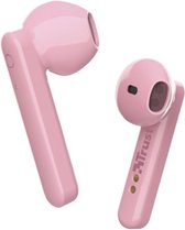 Trust Bluetooth Oordopjes - Wireless Earphones - Draadloos - Draadloze Oordopjes - Draadloze Oortjes - Bluetooth Oordopjes - - Oortjes - Zwart Roze - 23782