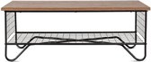 MEUBELEXPERT- salontafel met opbergplank industriële stijl 105x50x41.5cm