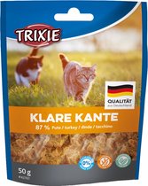 Trixie klare kante kattensnack met kalkoen (50 GR)