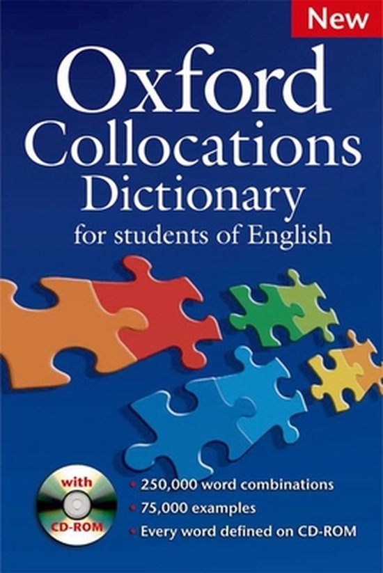Oxford Collocations Dictionary book + cd-rom