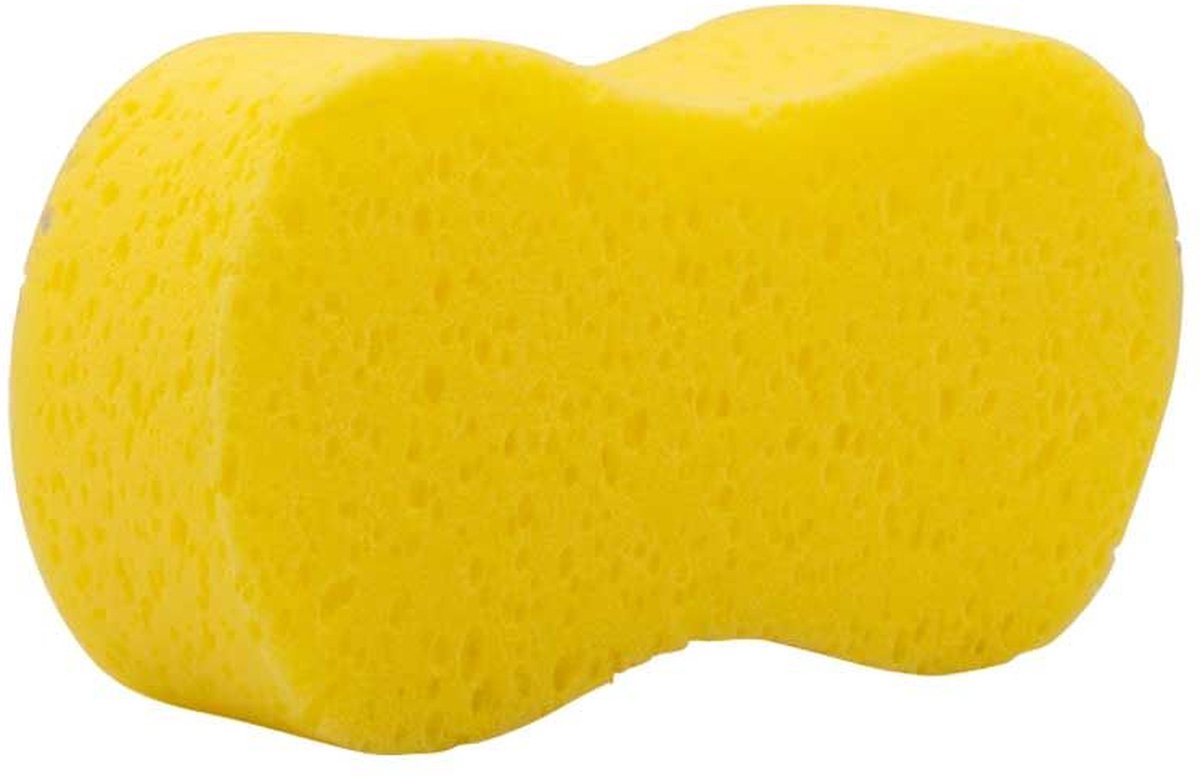 Schoonmaakspons geel - 21 x 10 x 6 cm