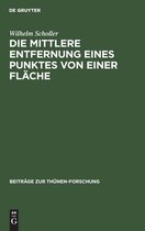 Die Mittlere Entfernung Eines Punktes Von Einer Flache