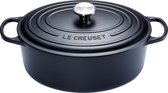 Le Creuset Gietijzeren ovale braadpan Mat Zwart 29cm 4,7l