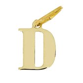 Gouden Letter Hanger D 14 karaats