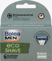 Balea MEN Eco Shave 6-bladig Met 4 extra mesjes