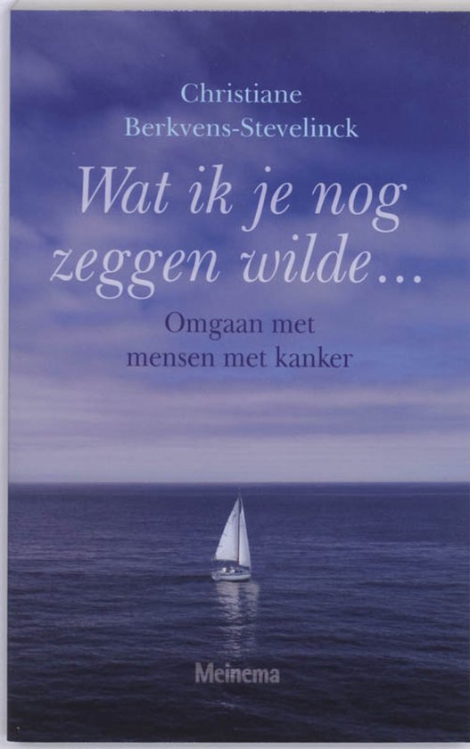 Wat ik je nog zeggen wilde... - cover