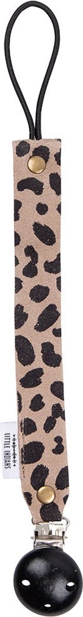 Little Indians speenkoord - Leopard big grey