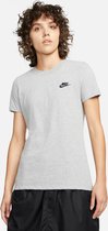 Nike Sportswear Club Dames T-Shirt - Maat S