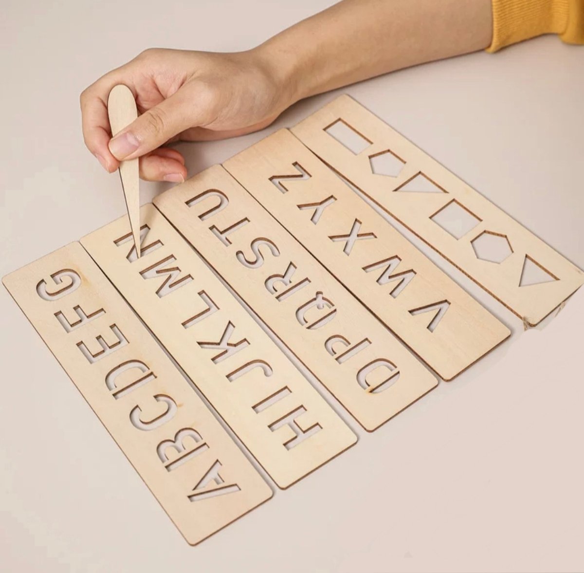 30-delige Sashiko Stencil Set, 4.7 X 4.7 inch kunststof sjablonen voor