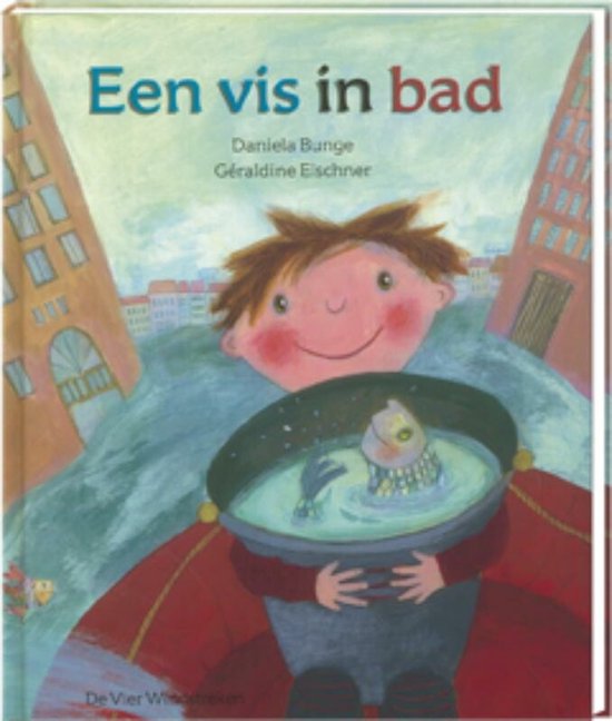 Cover van het boek 'Een vis in bad'