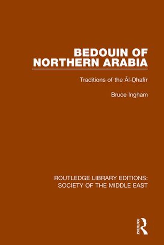 Routledge Library Editions: Society of the Middle East - Bed ... - cover