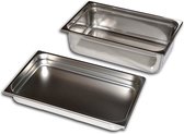 Gastro-Inox RVS GN Bak 1/1 - 100mm Diep, Gastro-Inox 501.073