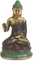 Feng Shui Boeddha Zittend - Boeddha Beeld - Woondecoratie - 10x5cm