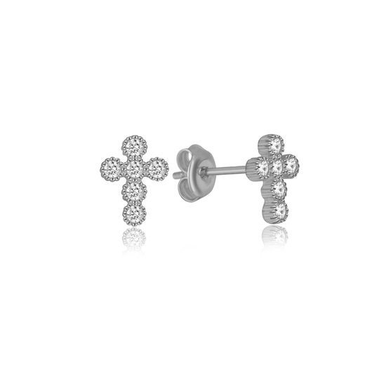 SOFIA MILANI - Damesoorbellen 925 Zilver - Met Zirkoniasteentjes