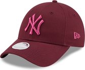 New Era New York Yankees League Essential Womens Maroon 9FORTY Cap