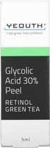 Combinatiepakket: Glycolic Acid 30 % / Retinol Eye Creme met hyaluronic Acid / Vitamine C&E Serum hyaluronic acid/ 3 x 5 ml