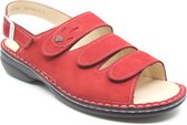 Finn Comfort Saloniki sandaal Rood