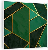 Wonderwall Air Art Smart infraroodverwarming groene lijn 60x60 cm 350 W