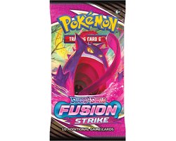 Pokemon sword & shield fusion strike booster