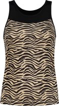 Nikkie Sportswear Tiger dames sportshirt beige