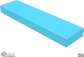 LEGO Tegel 1x4, 2431 Donker azuur 50 stuks