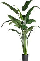 Travellerpalm - Ravenala - palm - kunstplant - 16 blad - 180 cm - banaanblad