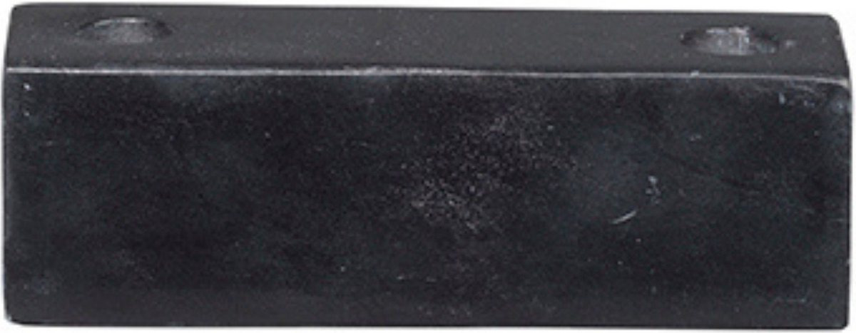 Kandelaar Kaarshouder Potloodkaarsjes Dunne Kaarsen - Broste Copenhagen - Marmer - Zwart - 11 x 3,5 x 3,5 cm