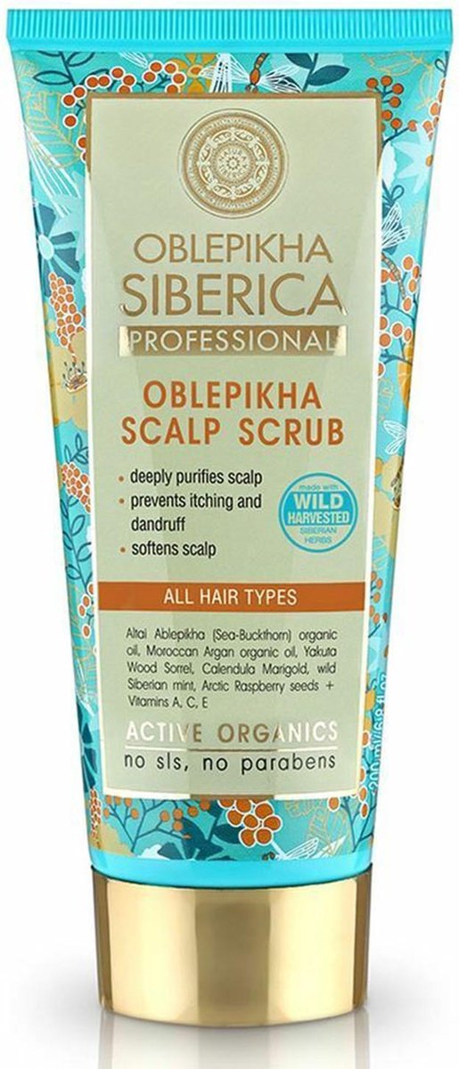 Siberica Professional - Oblepikha Scalp Scrub - All Types Hair 200ml |  bol.com