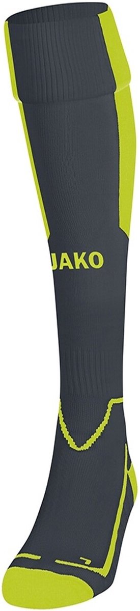 Jako Lazio Voetbalkousen - Antraciet / Lime | Maat: 43-46