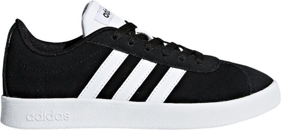 adidas Vl Court 2.0 K Kinderen Sneakers - Core Black/Ftwr White - Maat 33