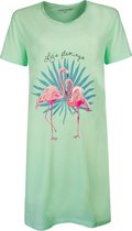 Temptation Dames Bigshirt  Aqua Groen TPNGD1903A - Maten: L