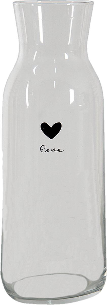 Clayre & Eef Karaf 1000 ml Glas Hart