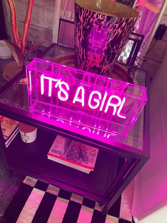 Neon Verlichting - It's A Girl - Roze van Neo — afbeelding 4