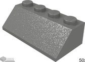 LEGO Dakpan 2x4, 3037 Donkergrijs 50 stuks