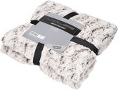 Smooth Deken - plaid - Blanket - Zachte deken - 150x200 - Bruin