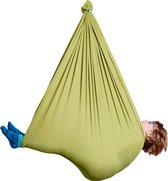 HappyBag - Sensorische Hangschommel Voor Kinderen - Indoor en Outdoor - Schommel & Hangmat - Kalmerende Werking - Groen