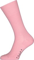 FALKE Airport hoge kwaliteit ademend mid-rise warme dikke winter ondoorzichtig Merinowol Katoen Roze Heren sokken - Maat 39-40