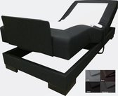 Losse - Elektrisch Boxspring Onderstel - Met Plint 100x210x40 cm - Bruin