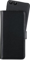 Huawei P Smart, wallet magnetisch, zwart