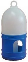 Fontein 1,0 liter blauw/wit met draagring