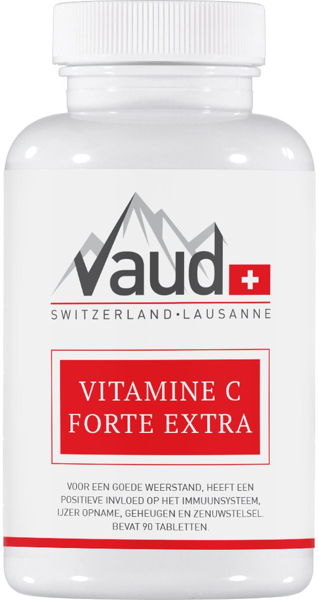 Vaud Vitamine C Forte Poeder - 100% zuivere Vitamine C 1000mg - Ondersteunt de weerstand - Inhoud 250g