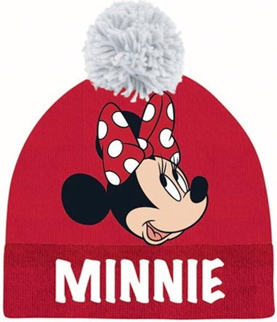 Minnie Mouse Winter Muts - Rood | bol.com