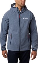 Columbia Heather Canyon™ Jacket Jas - Soft Shell Jas voor Heren - Outdoorjas - Blauw - Maat XL
