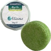 Elicious® - Shampoo Bar - Normaal tot Vet Haar - Lemongrass - Natuurlijke Shampoo - SLS vrij - Plasticvrij - Vegan- Dierproefvrij