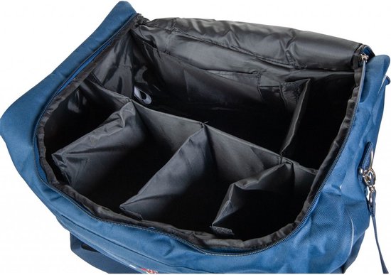 Sac de transport matériel équitation DUFFLE 55 L bleu fonce et